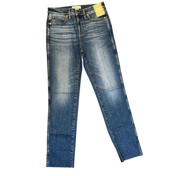 Madewell Womens Mid-Rise Stovepipe Jeans Size 29 NWT Harsdale Wash - Picture 2 of 9